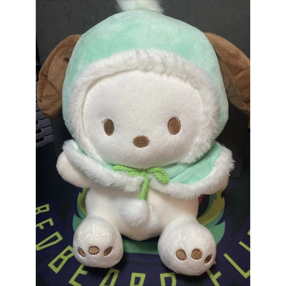 Hello Kitty and Friends Sanrio Pompompurin Mint Ribon Plush 13''
